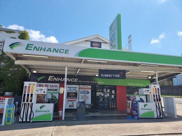 Kelvin Grove fuel station